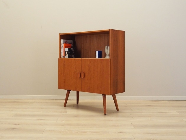 Image of Pakamera Regał tekowy, duński design, lata 70, produkcja: Denka