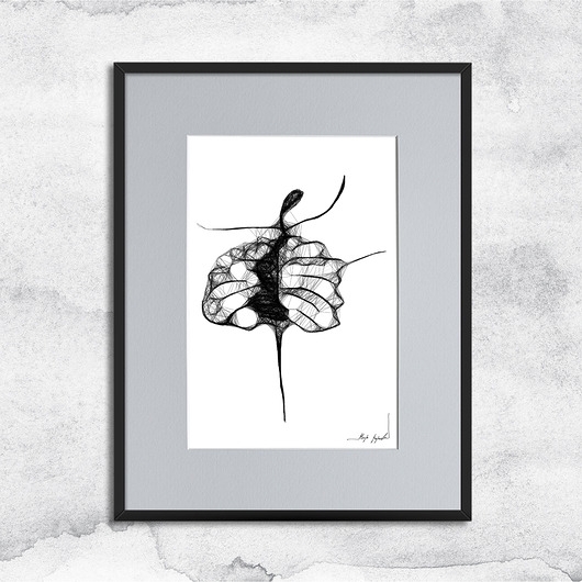 Image of Pakamera Oprawiona grafika - nr 64