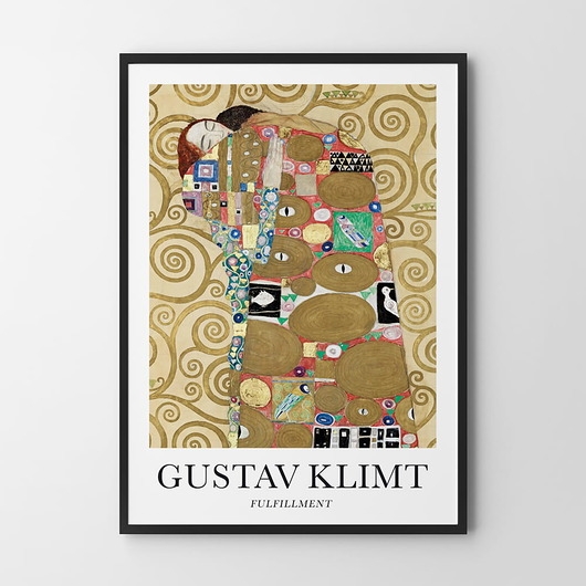 Image of Pakamera Plakat Gustav Klimt Fulfillment