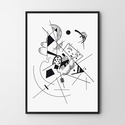 Image of Plakat Kandinsky geo