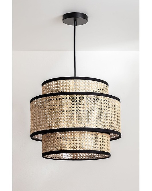 Image of Pakamera Lampa Wisząca Lampa z Plecionką Wiedeńską Orto