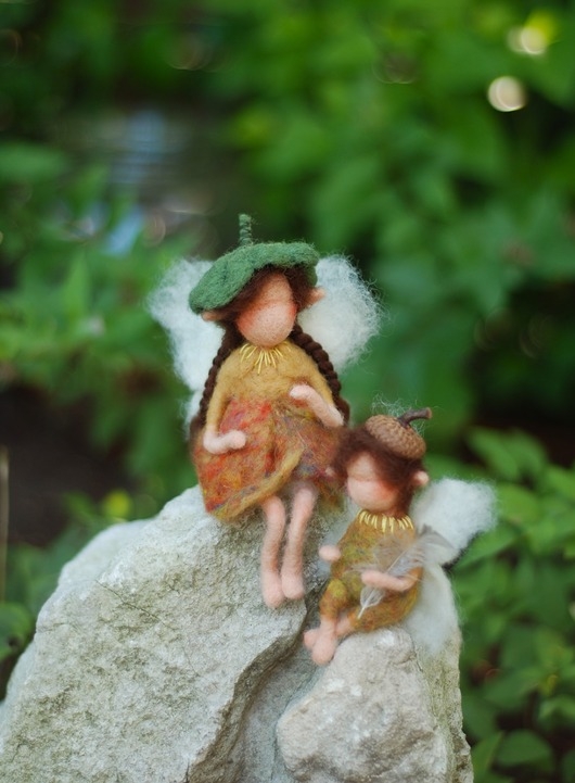 Image of Leśne Elfy - Waldorf toys