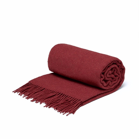Image of Pakamera Koc z wełny merino terra