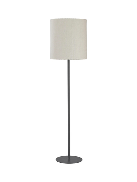 Image of Pakamera Zewnętrzna lampa stojąca Agnar C z tkaninowym abażurem