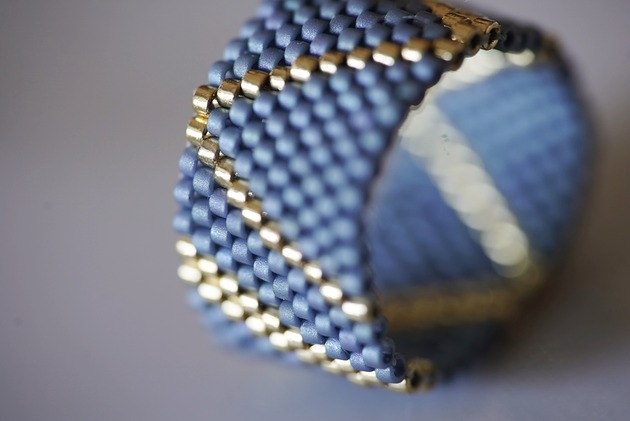 Image of Pakamera Pierścionek Beadingowy GoldenJeans