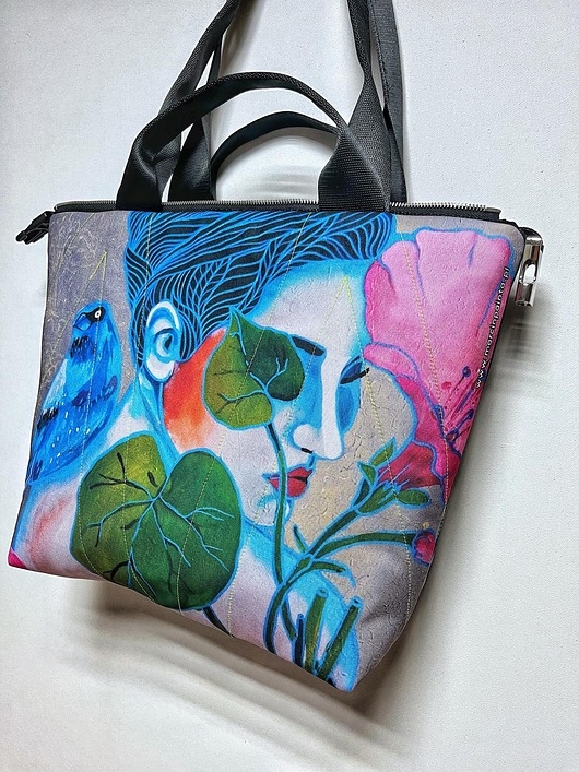 Image of 2006 art MIMA bag SHORT &amp; Marcin Painta print