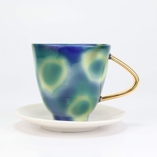 Image of Pakamera Filiżanka porcelanowa do kawy Aquarelle