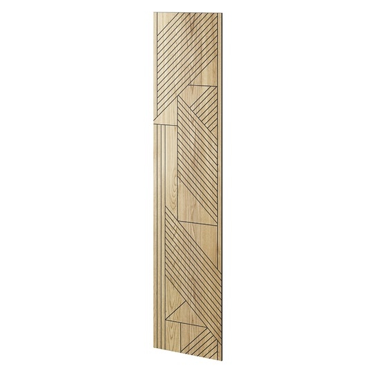 Image of Pakamera Panel frezowany - Isla - 60x275 cm