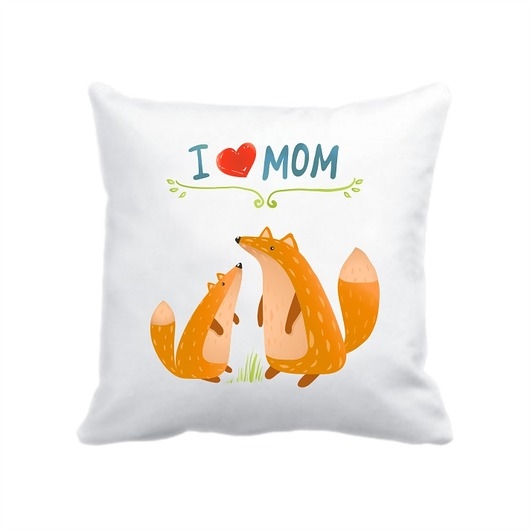 Image of Pakamera Leśna poduszka. I love Mom, liski