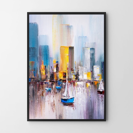 Image of Pakamera Plakat Pastelowy rejs