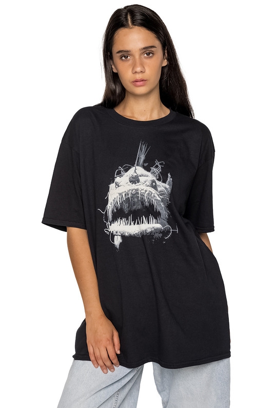 Image of Pakamera Koszulka loose fit UNDERWORLD Fish