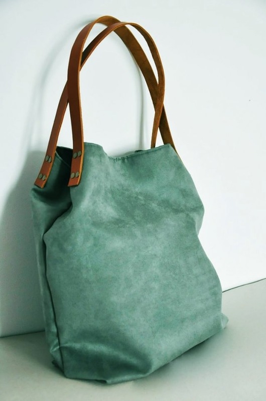 Image of Torba tote XXL - zieleń