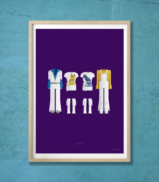 Image of Pakamera Plakat ABBA - fine art