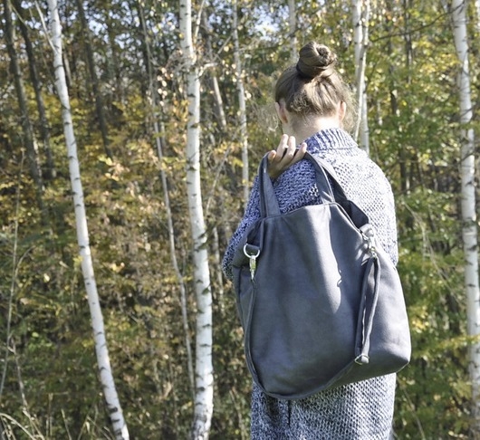 Image of Pakamera Torba hobo XXL - grafit