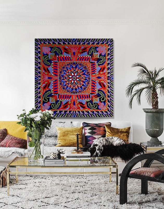 Image of Pakamera Mandala - obraz na płótnie