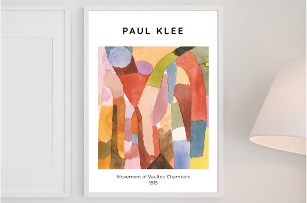 Image of Pakamera PLAKAT Paul Klee, plakat abstrakcyjny