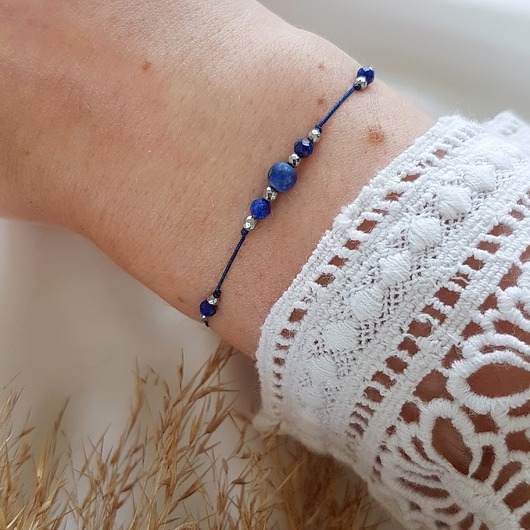 Image of Pakamera Bransoletka lapis lazuli