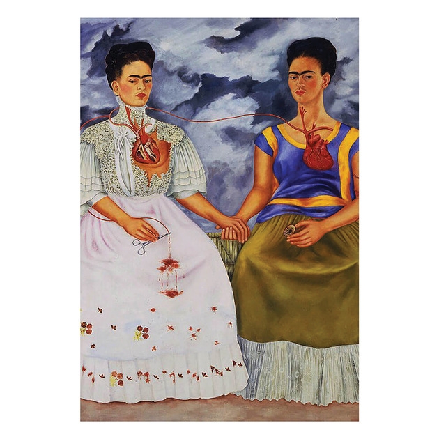 Image of Pakamera Kartka Premium - Frida Kahlo Dwie Fridy