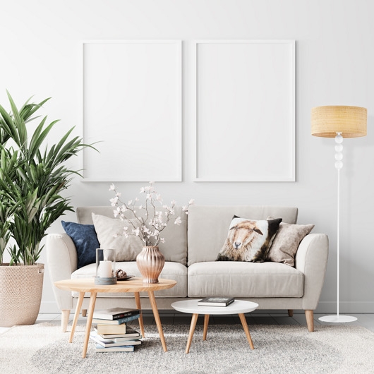 Image of Pakamera Elegancka lampa stojąca do salonu w stylu boho BERMUDY BOHO