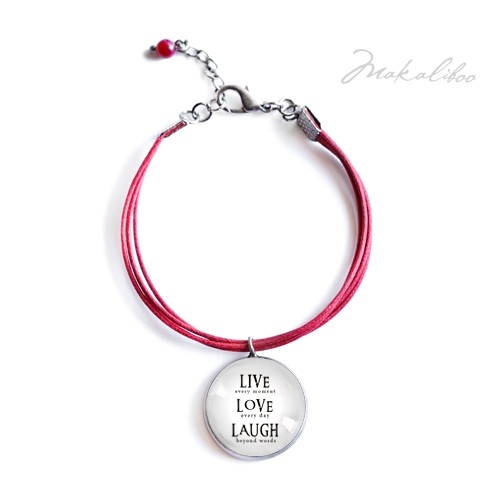 Image of Pakamera Live Love Lough - friendship bracelet