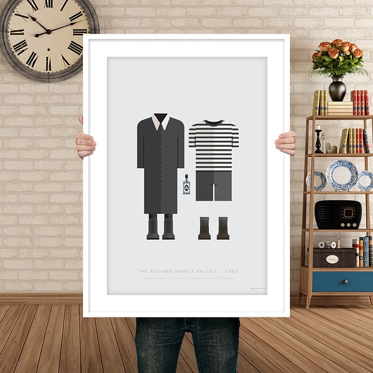 Image of Pakamera Plakat The Addams Family - Rodzina Adamsów