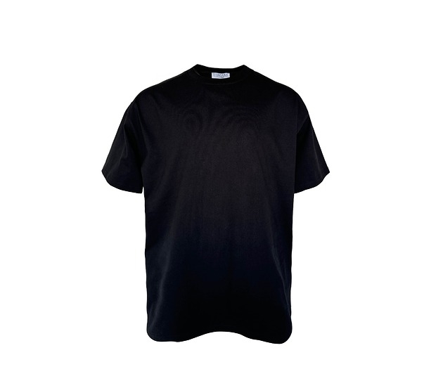 Image of T-SHIRT OVERSIZE FLOW Black