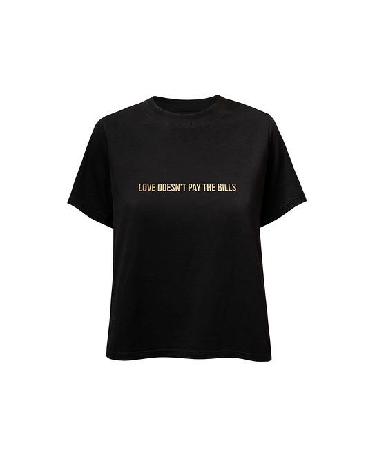 Image of Pakamera T-shirt love black