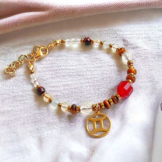 Image of Pakamera BLIŹNIĘTA - zodiac collection - PREMIUM - gold