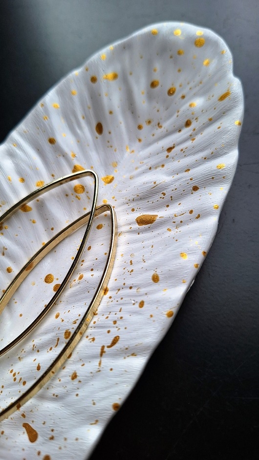 Image of Pakamera Podstawka na biżuterię Pieguski II Gold
