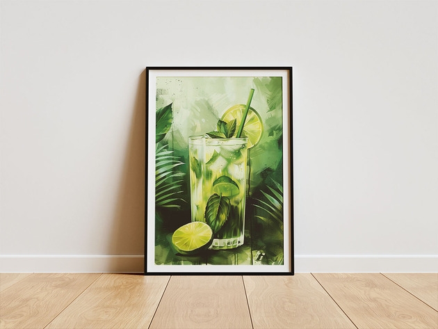 Image of Plakat - Mojito time