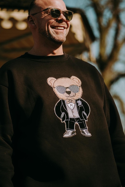 Image of Pakamera Bluza oversize Mr. &amp; Mrs. Teddy