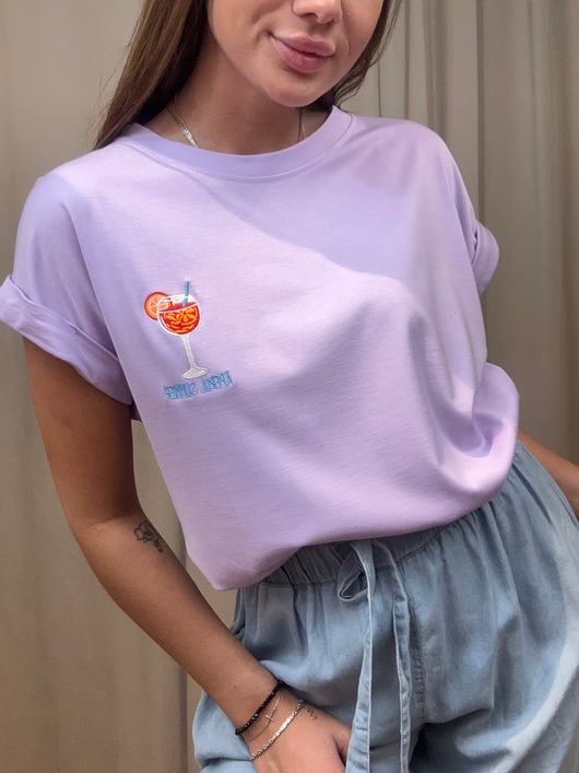 Image of Pakamera T-shirt Aperol Viola