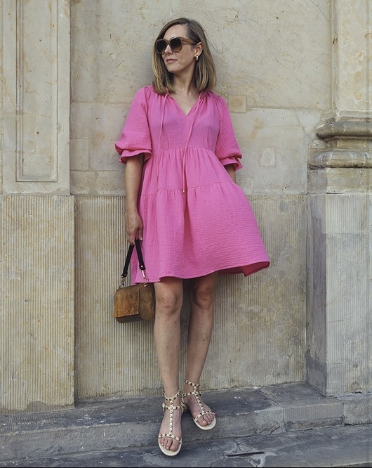 Image of Pakamera Sukienka LUNA pink