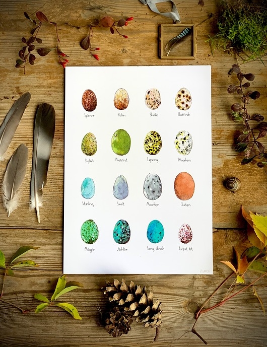 Image of Pakamera Jajka - grafika- ilustracja- plakat- eggs