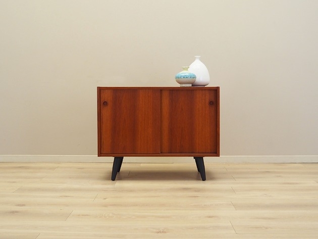Image of Pakamera Szafka tekowa, duński design, lata 70, produkcja: Dania