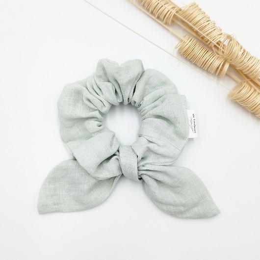Image of Scrunchie/frotka bow Mint