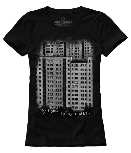 Image of Pakamera T-shirt damski UNDERWORLD Home