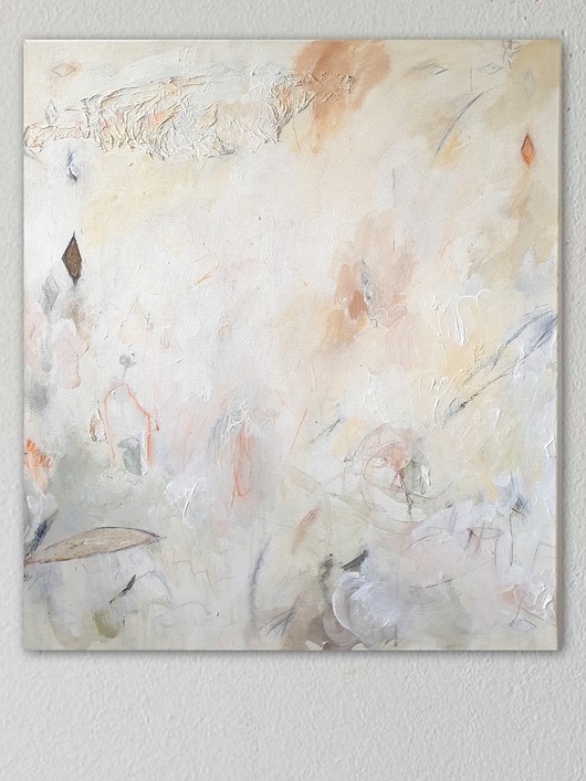 Image of Pakamera Missing story 70x80 cm, obraz na płótnie, pigmenty ziemne, akryl