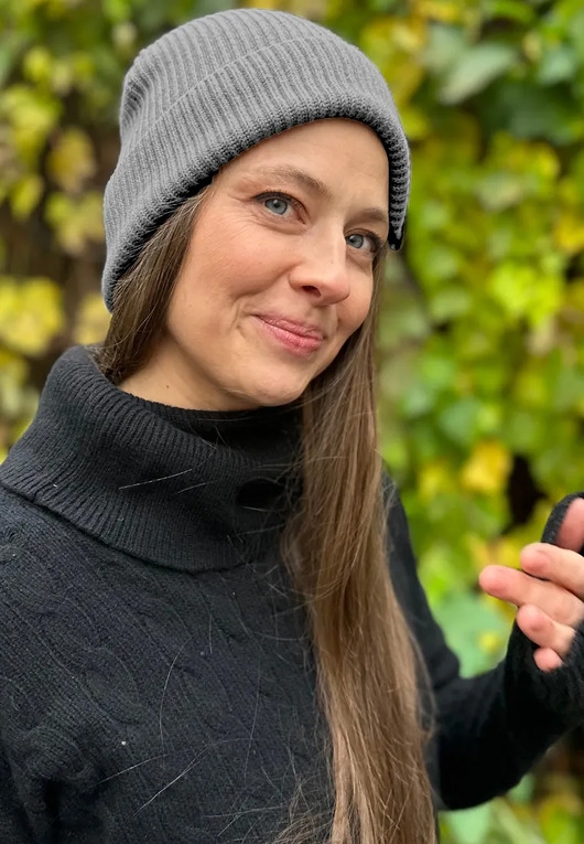 Image of Czapka Beanie Fisherman GREY