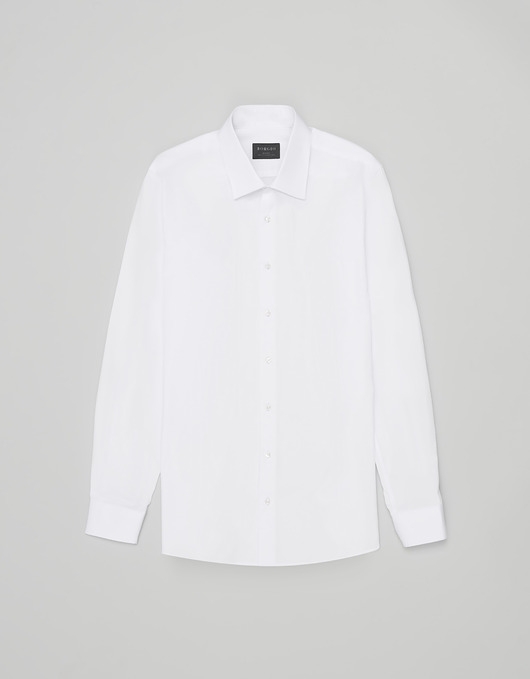 Image of Koszula męska lavello 00453 długi rękaw biały slim fit