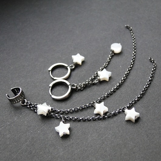 Image of Pakamera Zestaw kolczyków Stars