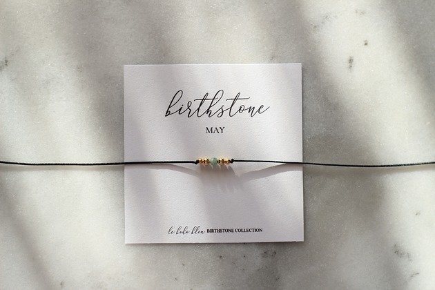 Image of Pakamera MAJ - MAY Birthstone Bracelet