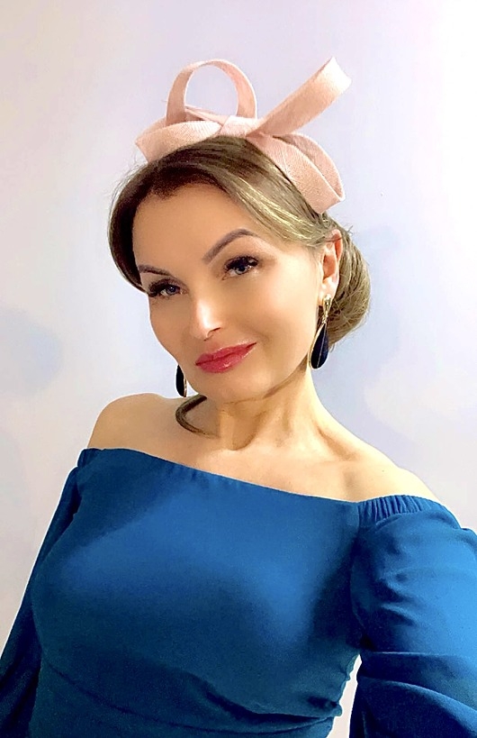 Image of Pakamera Fascynator MONO pudrowy róż / inne kolory