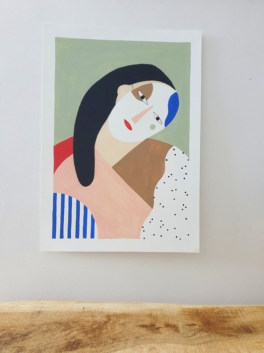Image of Pakamera Portret damy, wydruk A3