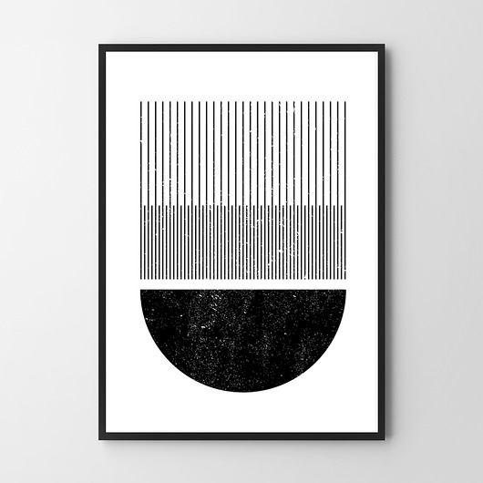 Image of Plakat Black boho