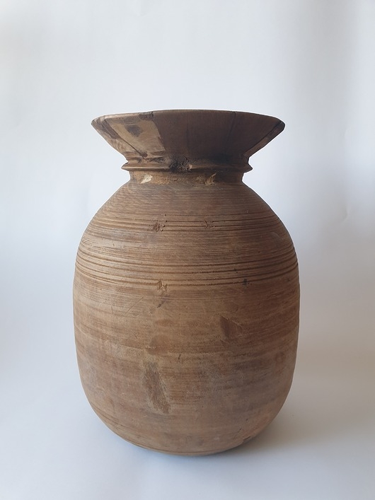 Image of Pakamera Wazon drewniany vintage 29/21 cm nr.03