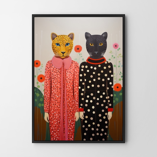 Image of Pakamera Koty - plakat/ilustracja