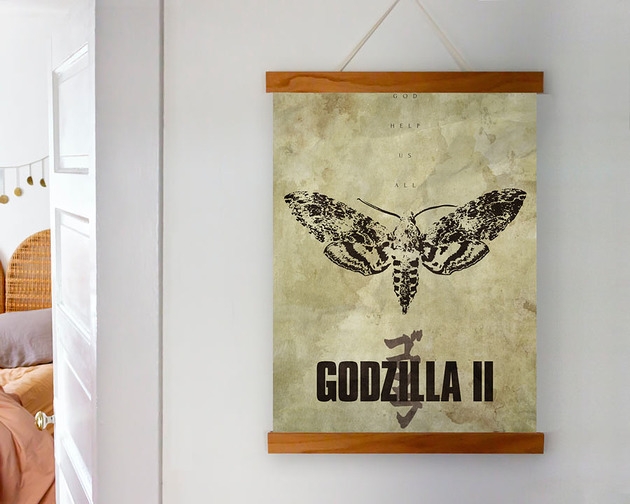 Image of Godzilla - plakat 50x70 cm fine art