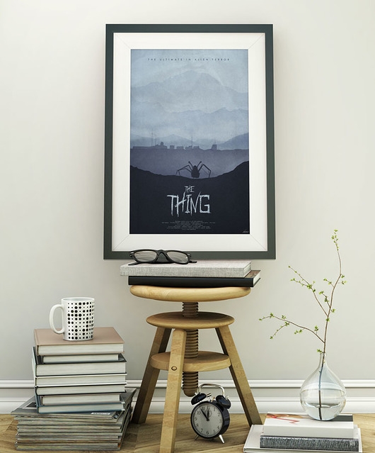 Image of The Thing - Coś - plakat 50x70 cm fine art