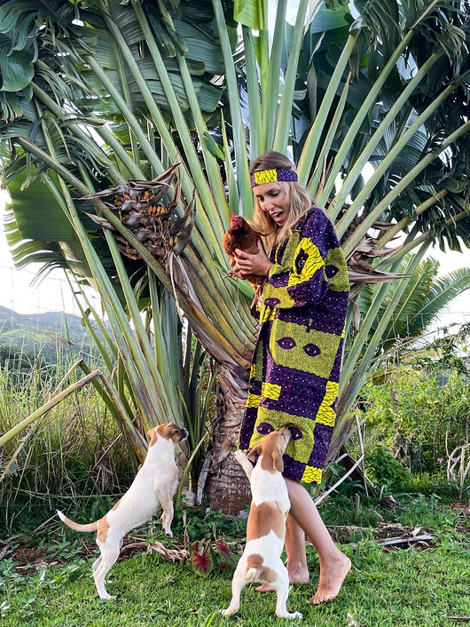 Image of Pakamera The Seer kimono w oczy i usta